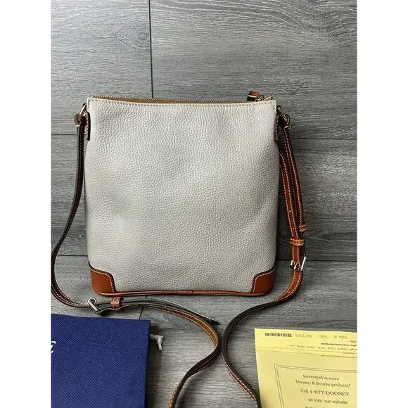 Dooney & Bourke Pebble Leather crossbody Dove Bag Women A260501